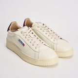 Sneakers uomo Dallas bianca e bordeaux ADLM MR27 AUTRY 