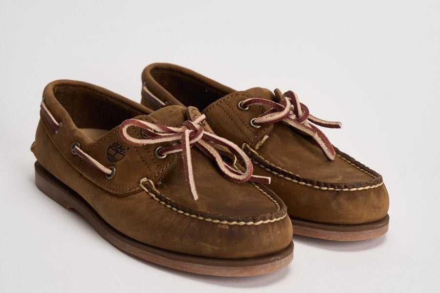 Mocassino uomo barca Classic 2-Eye marrone 1001R 214 TIMBERLAND 
