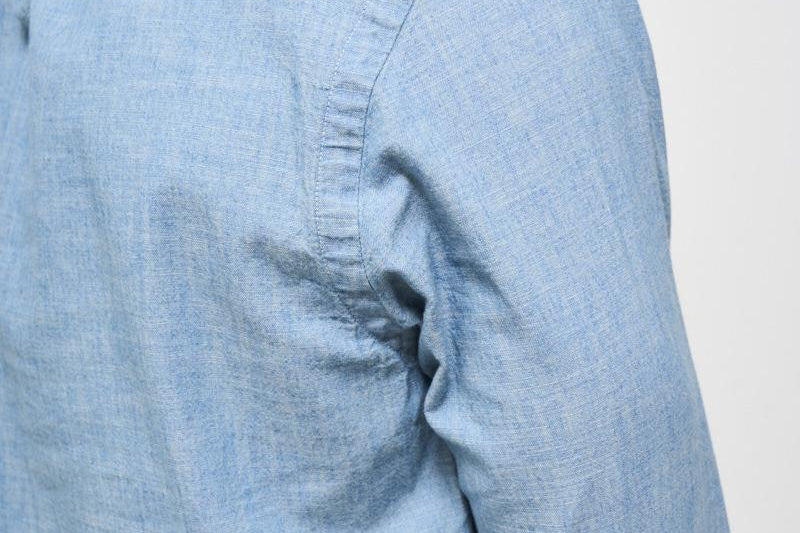 Camicia uomo in denim chiaro 710548538 001 RALPH LAUREN 