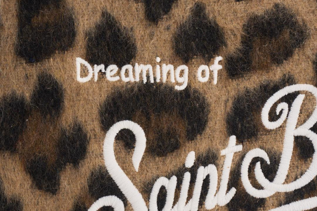 Pochette donna Aline Felt Leo animalier ALINE FELTLEO18 MC2 SAINT BARTH 