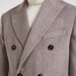 Cappotto uomo doppiopetto grigio MAINE MCPS126MORO ACCADEMIE TESSILI 