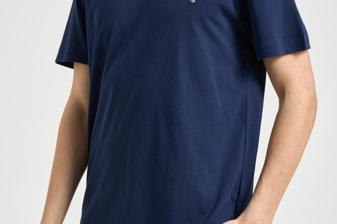 T-shirt uomo girocollo blu 714844756 007 RALPH LAUREN 