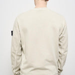 Felpa uomo girocollo avorio 6100020 S0060V0195 STONE ISLAND 