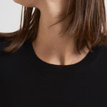 Abito donna lungo con spacco nero D550909 LIME013NERO P.a.r.o.s.h. 