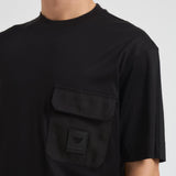 T-shirt uomo con tasca nera EM002978 AF10761UC001 EMPORIO ARMANI 