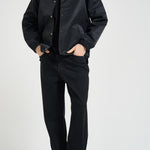 Giacca uomo in nylon nero JT183 PA014BL DROLE DE MONSIEUR 