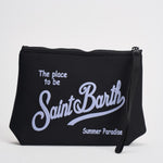 Pochette donna Aline nera e lilla ALINE 08503L MC2 SAINT BARTH 