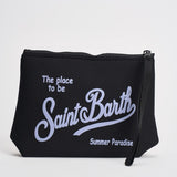 Pochette donna Aline nera e lilla ALINE 08503L MC2 SAINT BARTH 