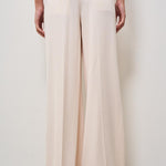 Pantalone donna Saby a palazzo rosa SABY IVORY IRO 