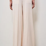 Pantalone donna Saby a palazzo rosa SABY IVORY IRO 