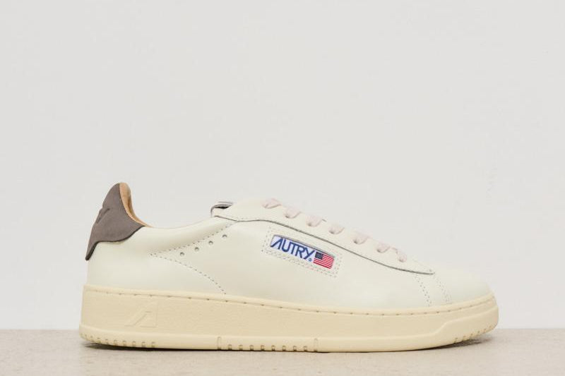 Sneakers uomo Dallas panna e marroni ADLM MR16 AUTRY 