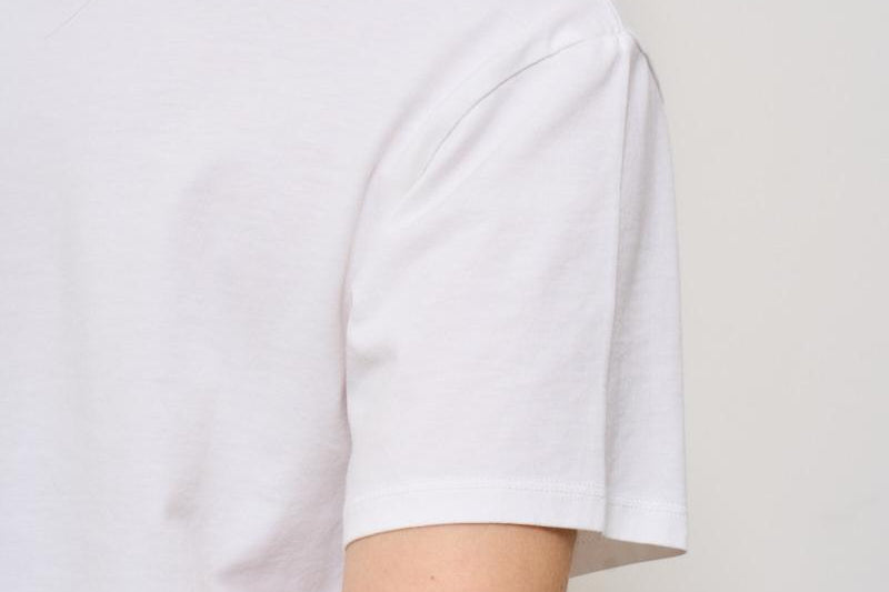 T-shirt donna girocollo bianca EMILIE 01478H MC2 SAINT BARTH 