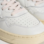 Sneakers uomo Medalist low bianca e tortora AULM LL27 AUTRY 