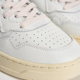 Sneakers uomo Medalist low bianca e tortora AULM LL27 AUTRY 