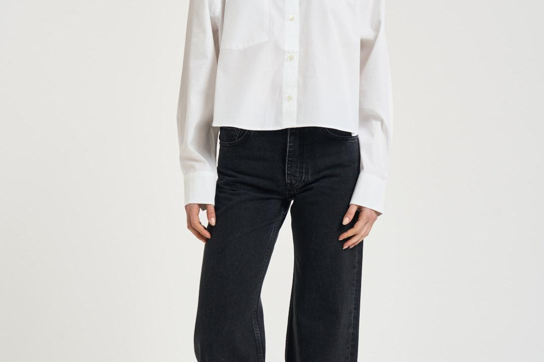 Camicia donna Essie bianca 11942 WTI26WHITE ANINE BING 