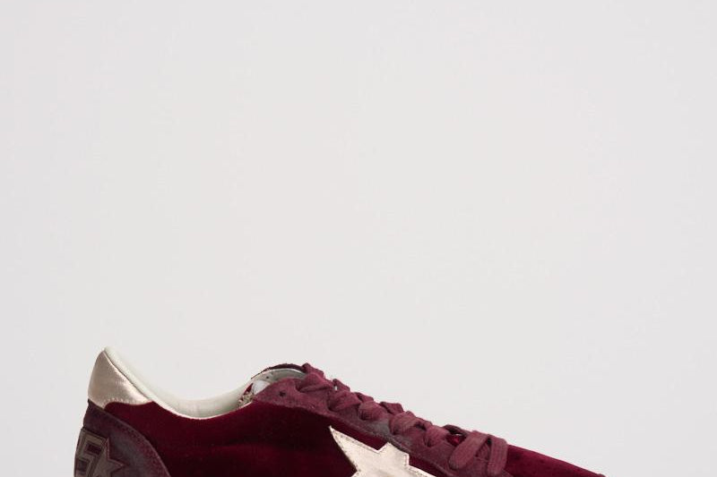 Sneakers Ballstar donna bordeaux GWF00117 F00747640533 GOLDEN GOOSE 