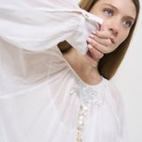 Camicia donna bianca Bohemian 13534 BIANCO0002 FORTE FORTE 