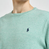 Maglia uomo girocollo verde menta 710890558 513 RALPH LAUREN 