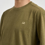 T-shirt uomo girocollo verde oliva TS192A 644 C.P. COMPANY 