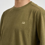 T-shirt uomo girocollo verde oliva TS192A 644 C.P. COMPANY 