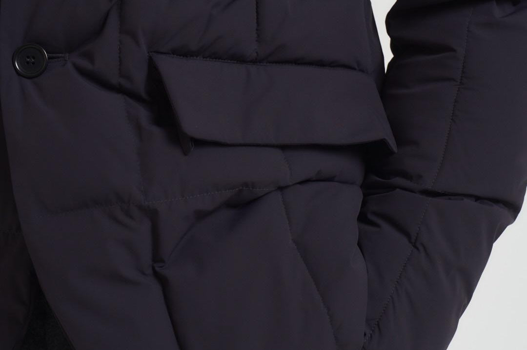 Giacca uomo imbottita blu notte 2I04 L58901101 ASPESI 