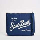 Pochette donna Aline in nylon blu ALINENYLON 00097L MC2 SAINT BARTH 