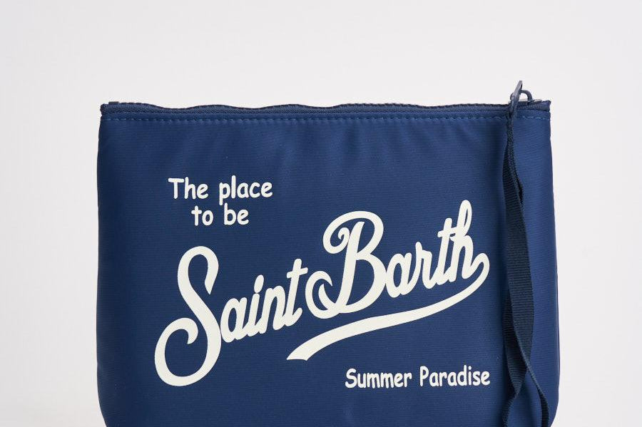 Pochette donna Aline in nylon blu ALINENYLON 00097L MC2 SAINT BARTH 