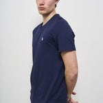 T-shirt uomo girocollo blu 714844756 002 RALPH LAUREN 