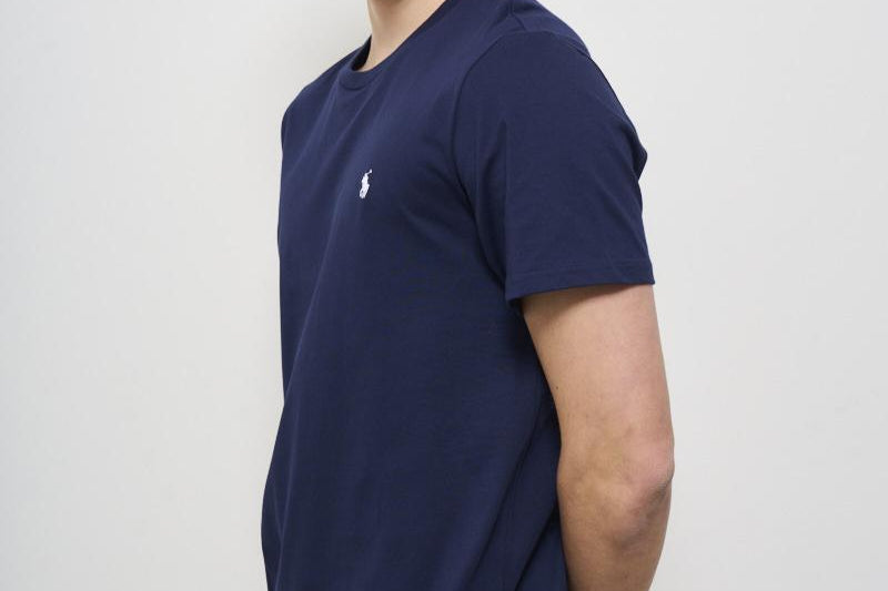 T-shirt uomo girocollo blu 714844756 002 RALPH LAUREN 