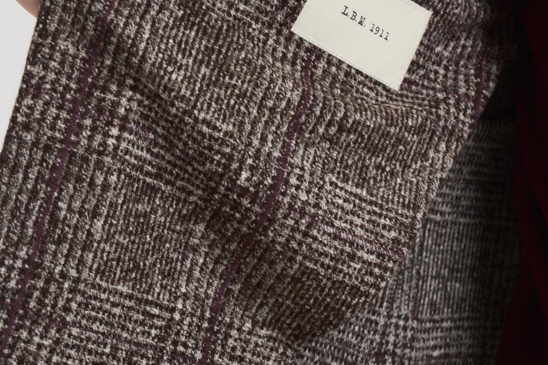 Giacca uomo principe di galles grigia 2812 557143 L.B.M. 