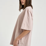 T-shirt donna girocollo rosa GUP01873D P00157625235 GOLDEN GOOSE 