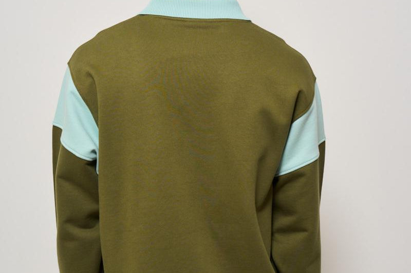Polo uomo verde e celeste PL154 CO127LKK DROLE DE MONSIEUR 