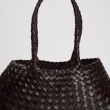 Borsa donna Santa Croce Big marrone scuro 8892 DARKBROWN DRAGON 