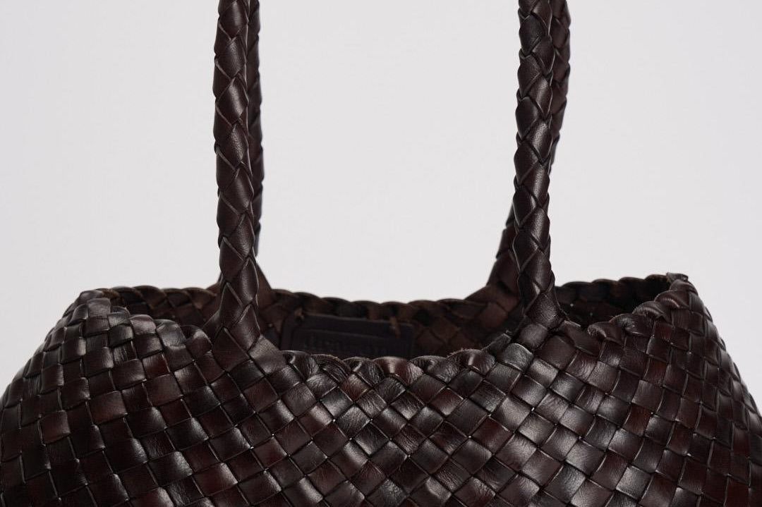 Borsa donna Santa Croce Big marrone scuro 8892 DARKBROWN DRAGON 