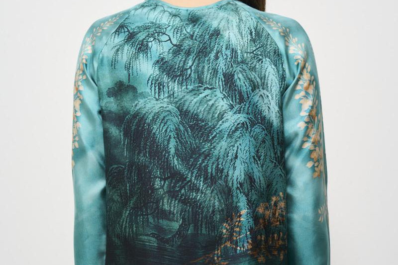Blusa donna in seta Aloe 10061 514708 PIERRE-LOUIS MASCIA 