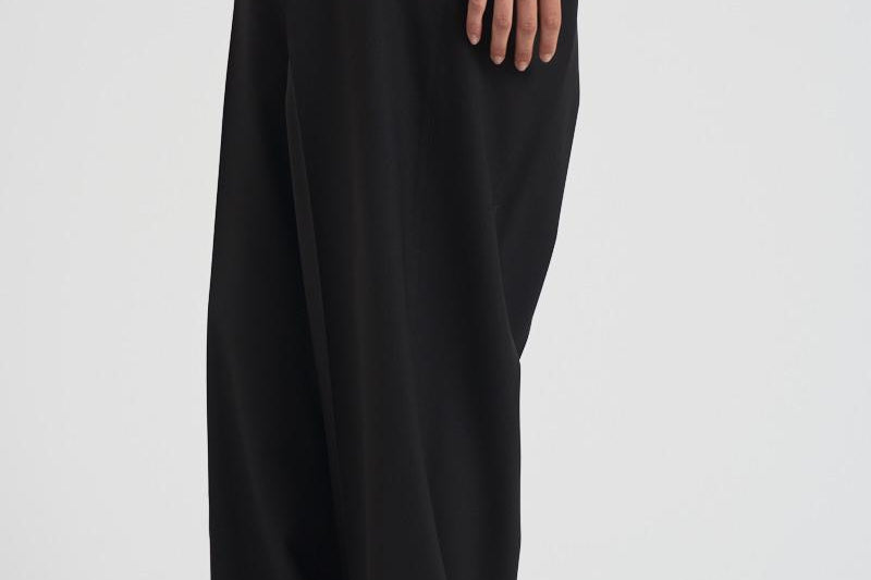 Pantalone donna wide leg nero D232492 LILIUXY013NERO P.a.r.o.s.h. 