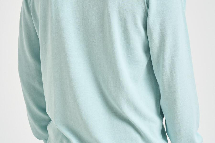 Maglia uomo girocollo turchese KN105A 804 C.P. COMPANY 