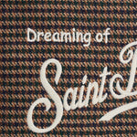 Pochette donna Parisienne Wool Pied de Poule verde PARISIENNE WLPDP5161 MC2 SAINT BARTH 