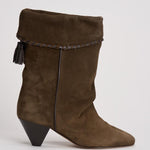 Stivale in camoscio drappeggiato BO0188FB C1A20S50BZ ISABEL MARANT 