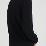 Maglia uomo con zip nera 5100062 S00A1V0029 STONE ISLAND 