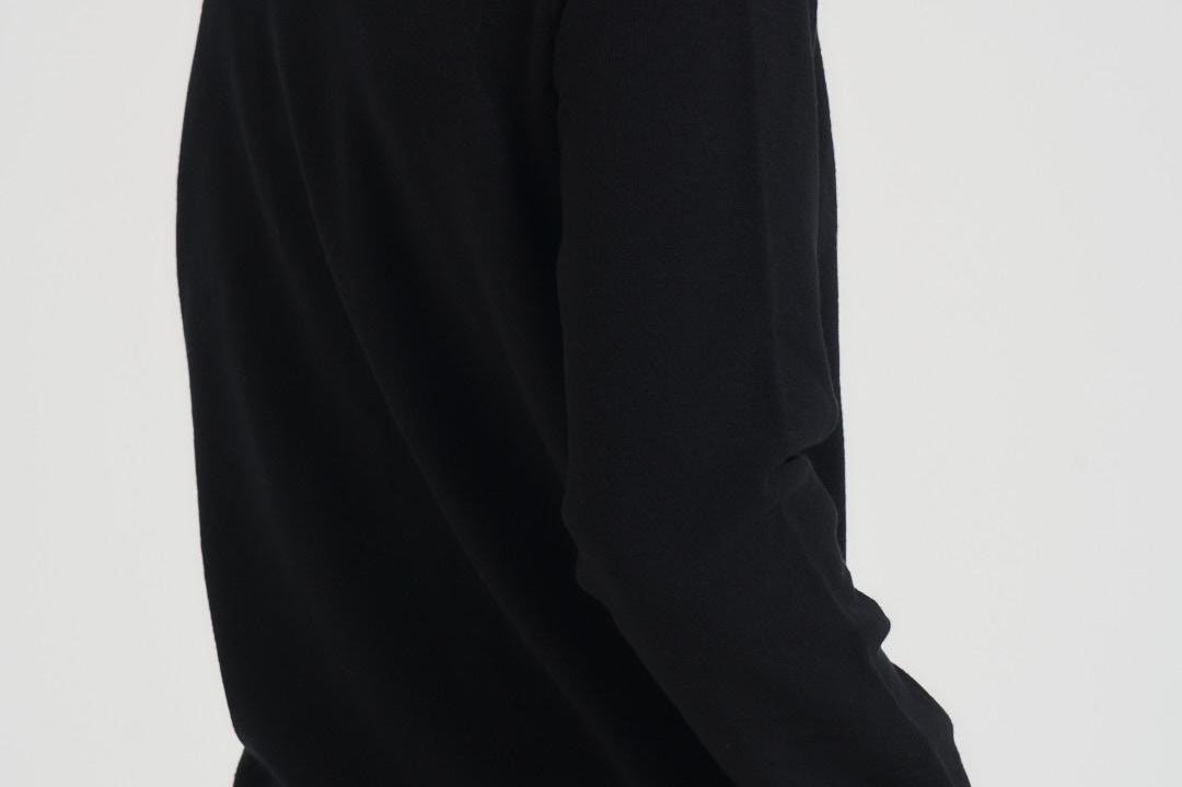 Maglia uomo con zip nera 5100062 S00A1V0029 STONE ISLAND 