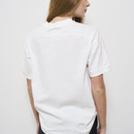 T-shirt donna bianca in cotone Jaylin 10524 IVY1 ANINE BING 