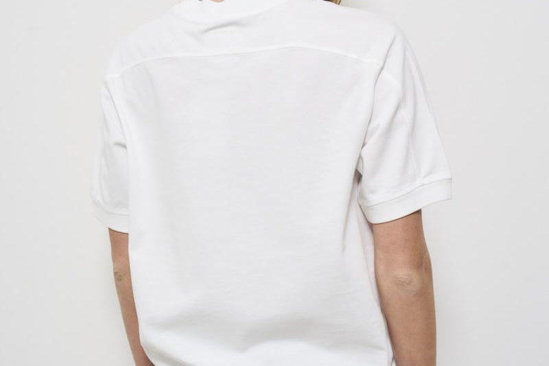 T-shirt donna bianca in cotone Jaylin 10524 IVY1 ANINE BING 