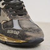 Sneakers uomo Running Dad verdi GMF00199 F00664982841 GOLDEN GOOSE 