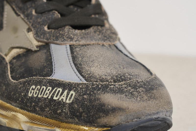 Sneakers uomo Running Dad verdi GMF00199 F00664982841 GOLDEN GOOSE 