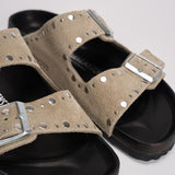 Sandalo donna Arizona taupe con borchie 1027870 TAUPE BIRKENSTOCK 