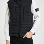 Gilet uomo con zip nero G100007 S0183V0029 STONE ISLAND 