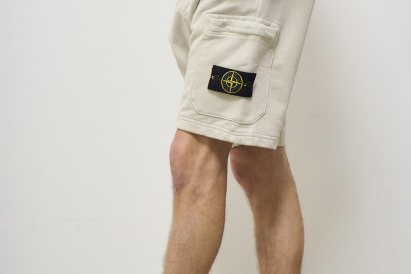 Bermuda uomo cargo beige 6200012 S0051V0095 STONE ISLAND 