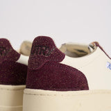 Sneakers donna Medalist in suede bordeaux AULW TA05 AUTRY 
