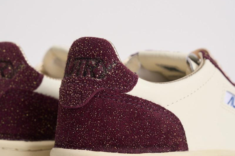 Sneakers donna Medalist in suede bordeaux AULW TA05 AUTRY 